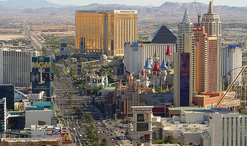 Las Vegas Strip Mass Shooting - Image of Las Vegas Strip