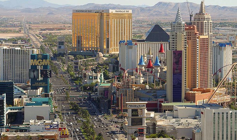 Las Vegas Strip Mass Shooting - Image of Las Vegas Strip