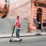 Scooter insurance - people riding electric scooters