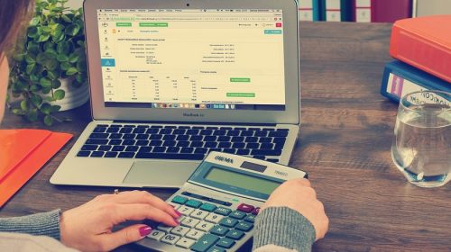 Bookkeepers Insurance - accounting - computer - calculator