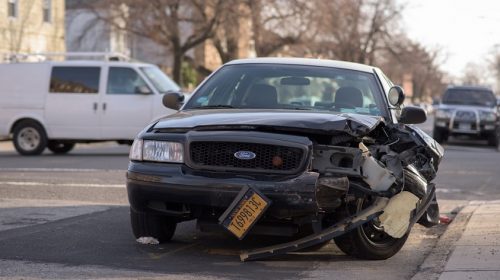 Car Insurance Fraud Ring - damaged car