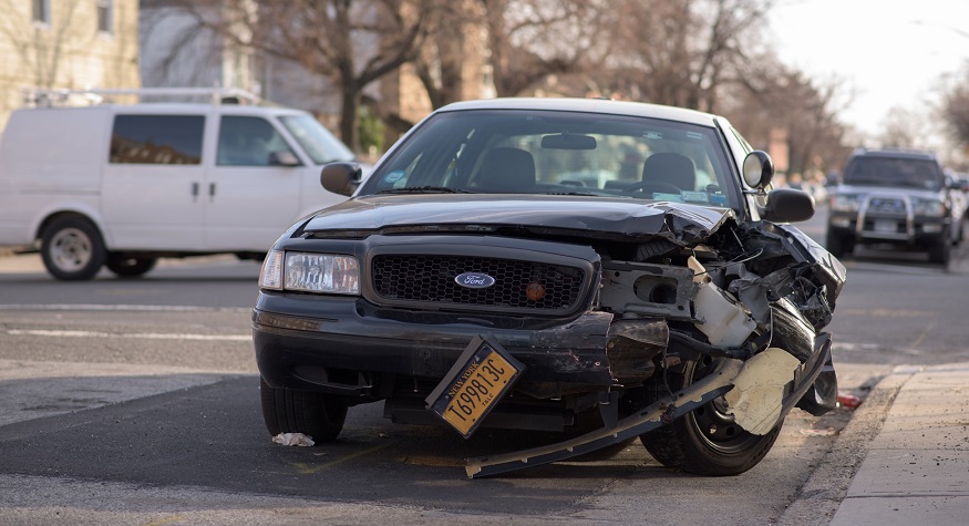 Autonomous vehicle risk - car crash