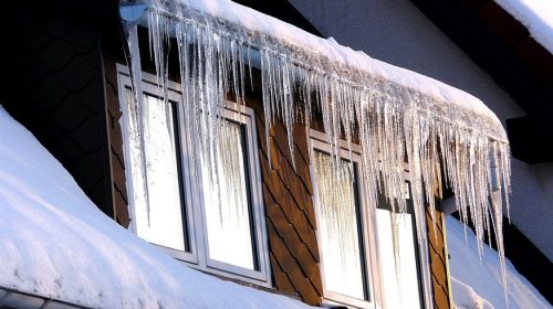 AAA Insurance - icicles on home roof