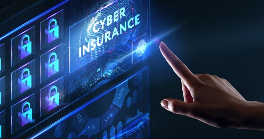 Cyber insurance rates - Cyber insurance on screen
