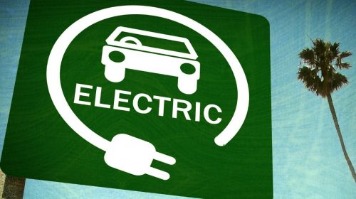 Electric vehicle insurance - electric vehicle sign