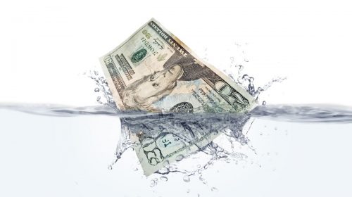 Flood insurance rates - money in water