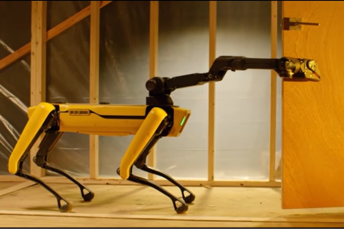 Insurance robot - Spot Launch - Boston Dynamics Official YouTube