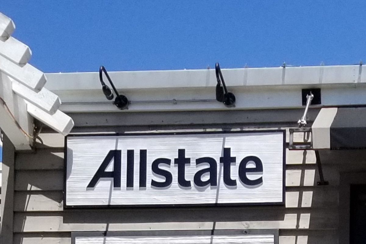 Life insurance - Allstate sign