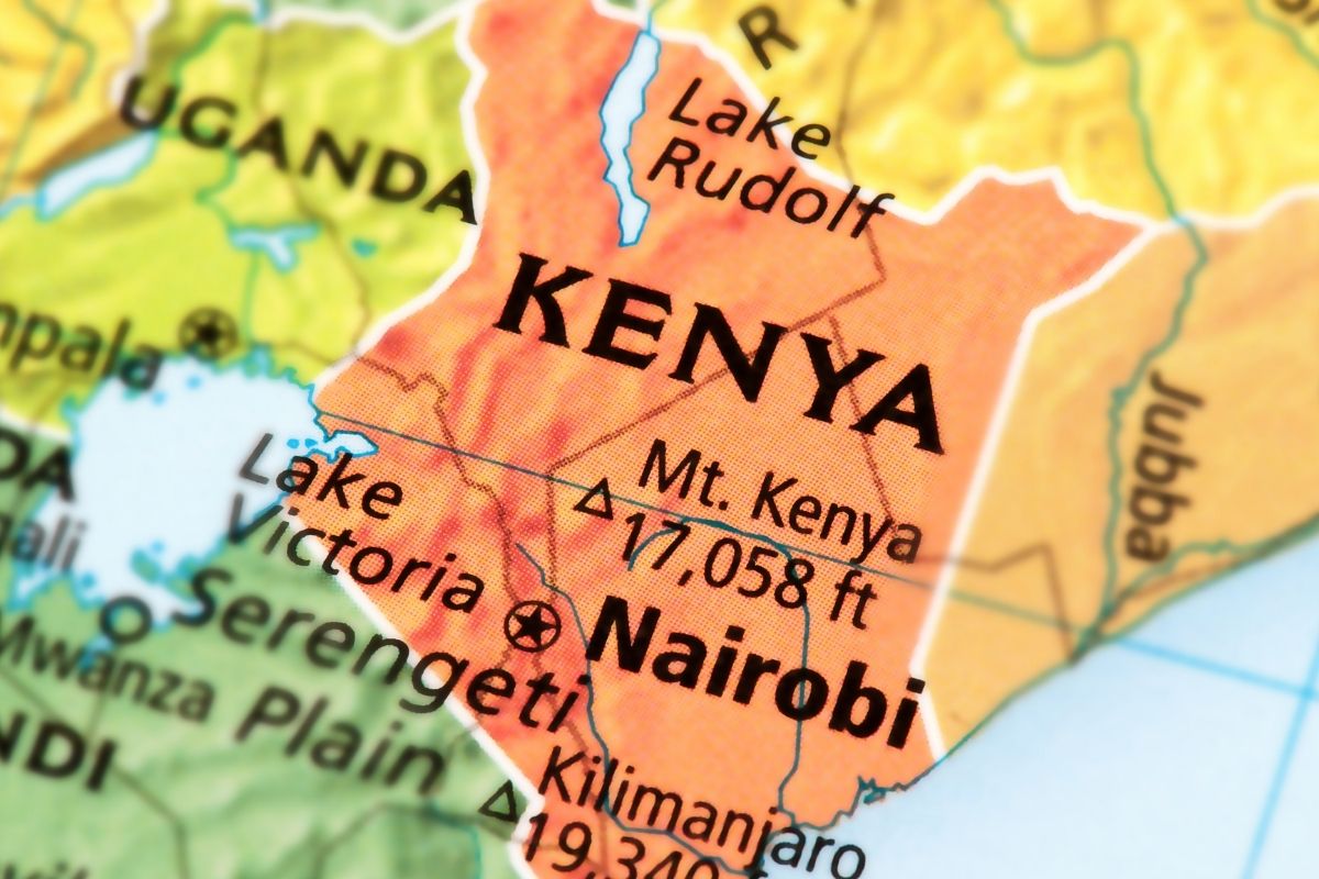 Insurance Fraud - Kenya map