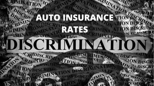 Auto Insurance rate discrimination