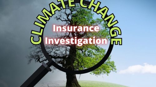 Insurance coverage - Climate Change Investigation