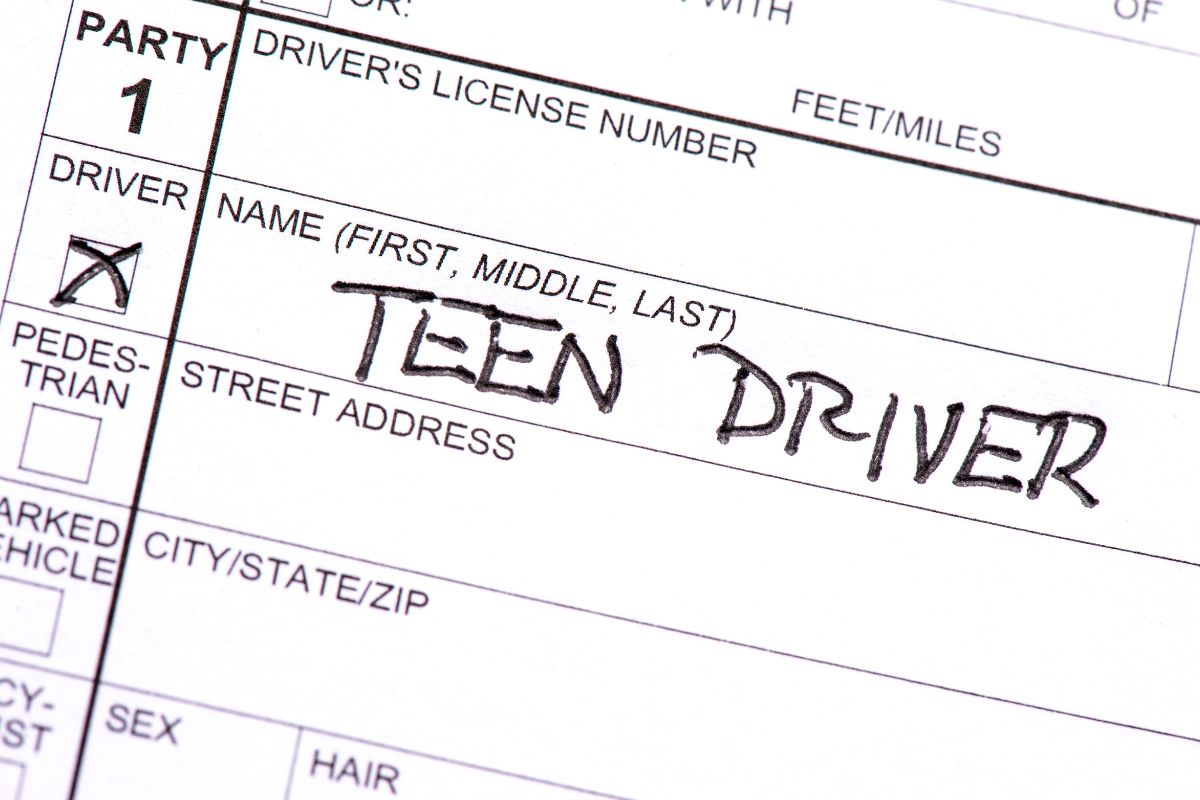Auto insurance - Teen Driver