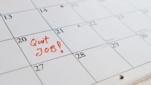 how to quit a job