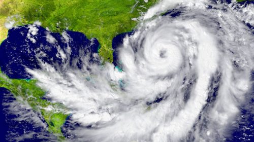 Hurricane Ian - A hurricane over Florida