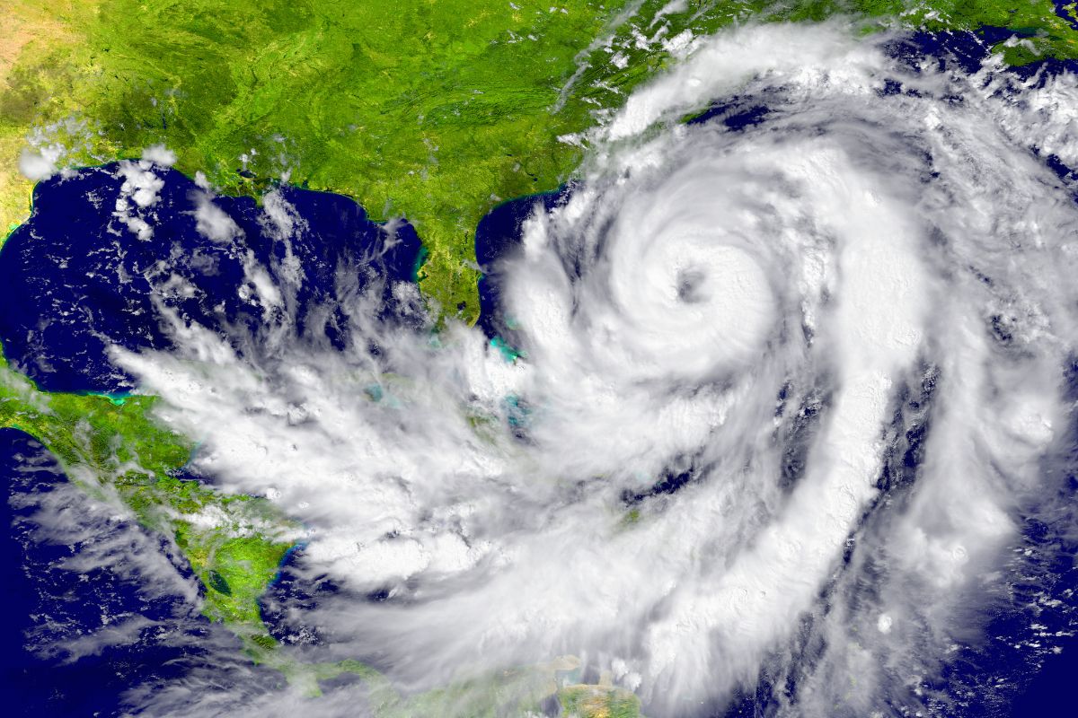Hurricane Ian - A hurricane over Florida
