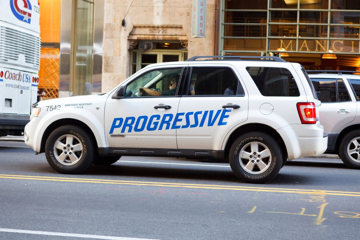 Auto insurance company - Progressive - Vehicle