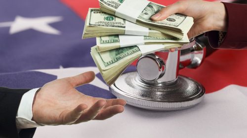 Insurance companies - paying back - American Flag