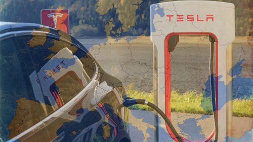 Tesla insurance - Tesla car charging - Map of Europe