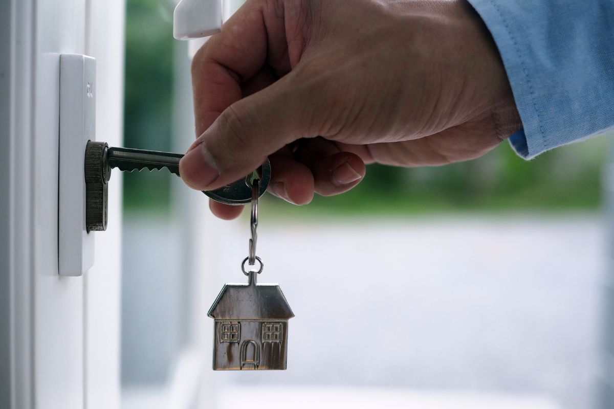 Home insurance - Key to a property