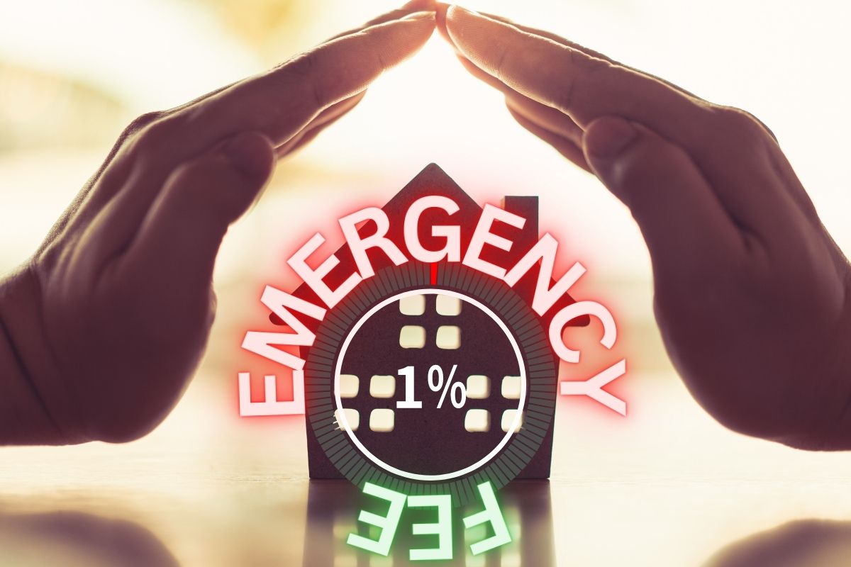 Home insurance - 1% Emergency Fee