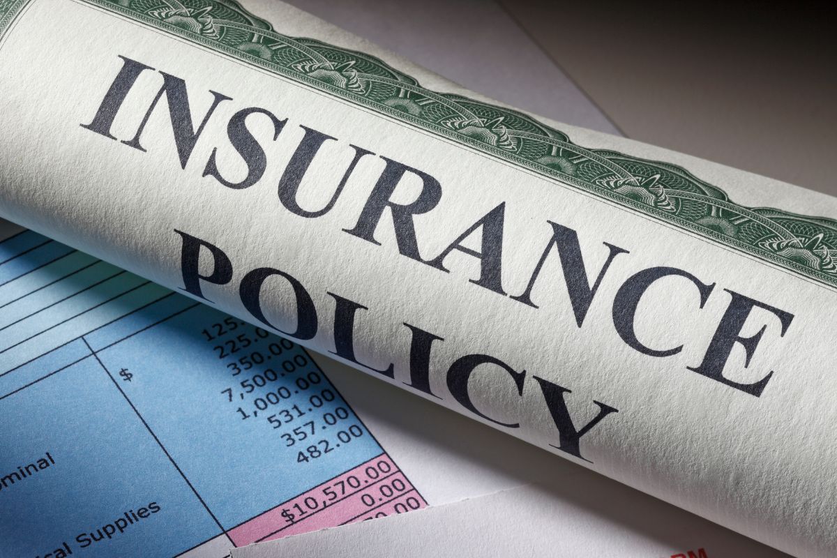 Insurance Policies - Image of a certificate