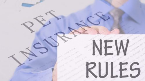 Pet insurance - New Rules