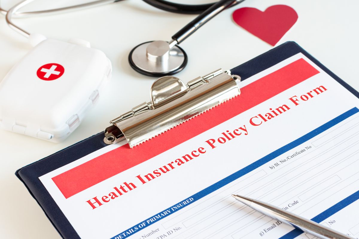 Health insurance policy claim form