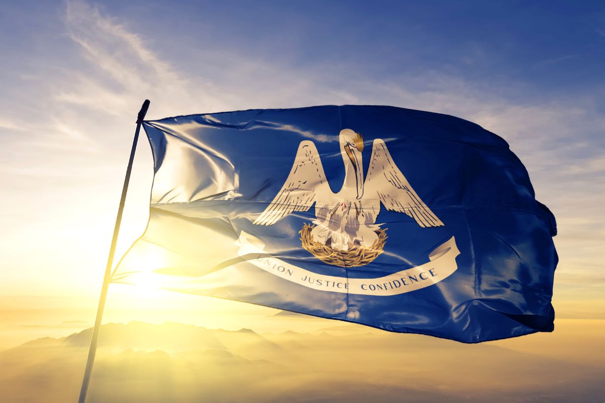 Louisiana auto insurance - Louisiana flag