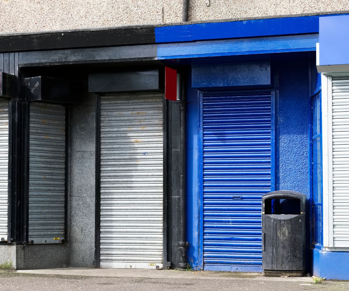 business shop shutters covered by insurance