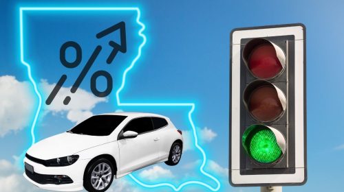 Auto insurance rates - Green light - Louisiana