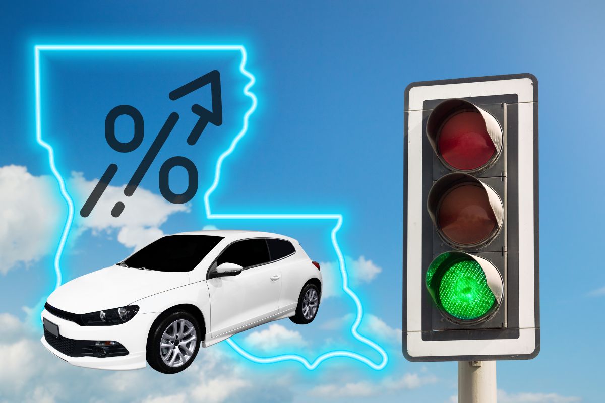 Auto insurance rates - Green light - Louisiana