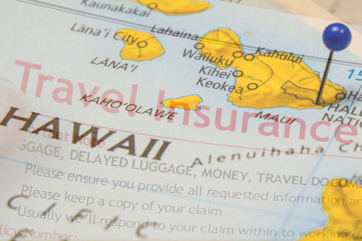 Hawaii Maui Map - Travel Insurance