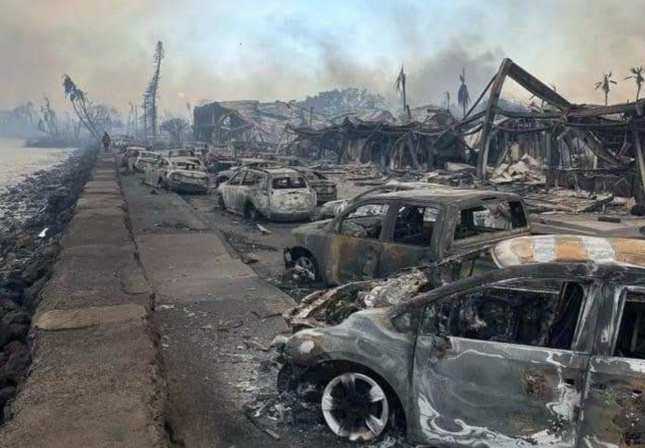 Hawaii wildfires cause second highest losses to the insurance industry in the state 3 maui fire 2023 cars