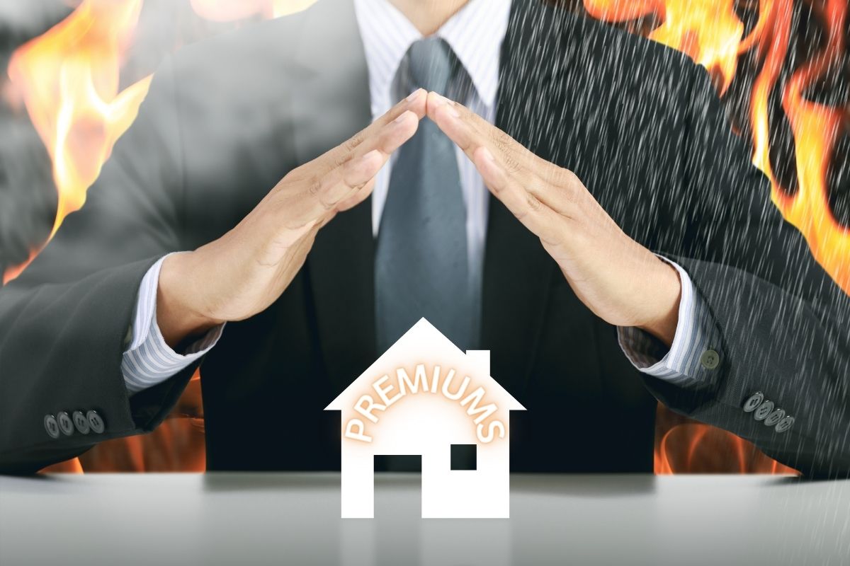 Home insurance - fire and rain and premiums