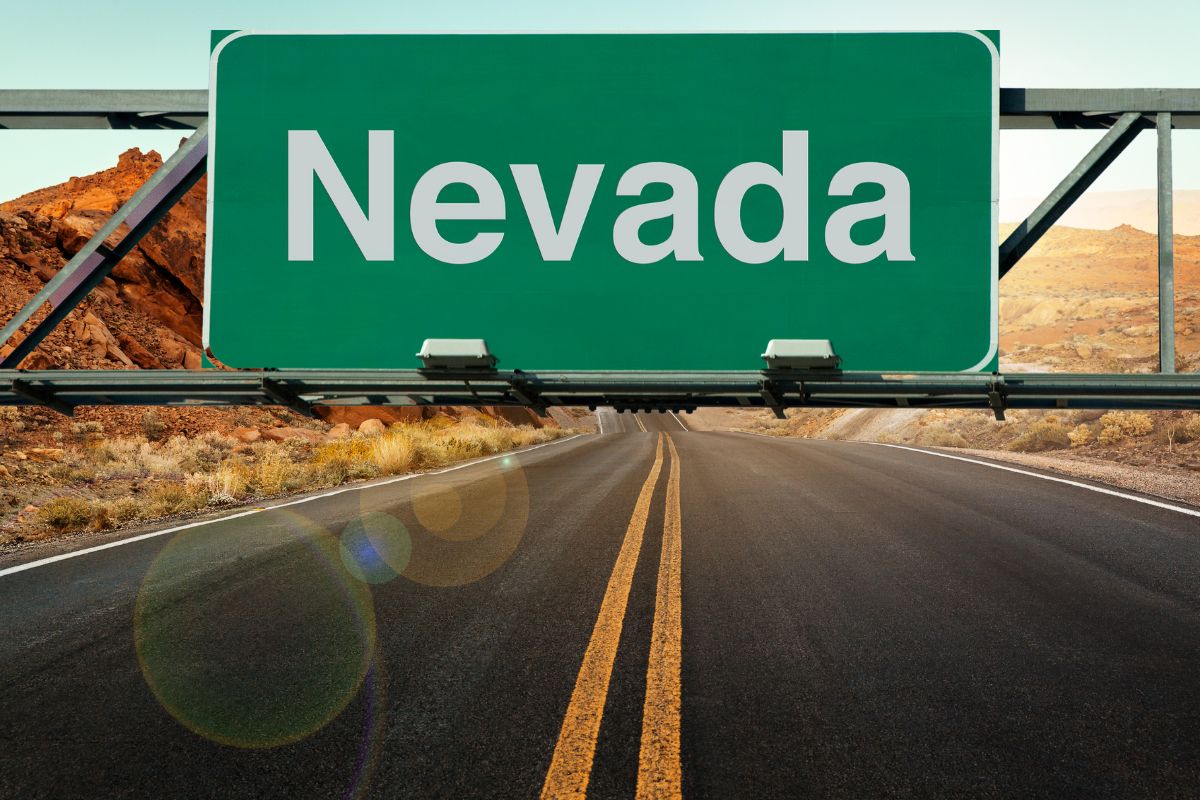 Auto insurance - Nevada Highway Sign