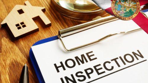 Homeowners insurance - Inspection Form - Florida Flag