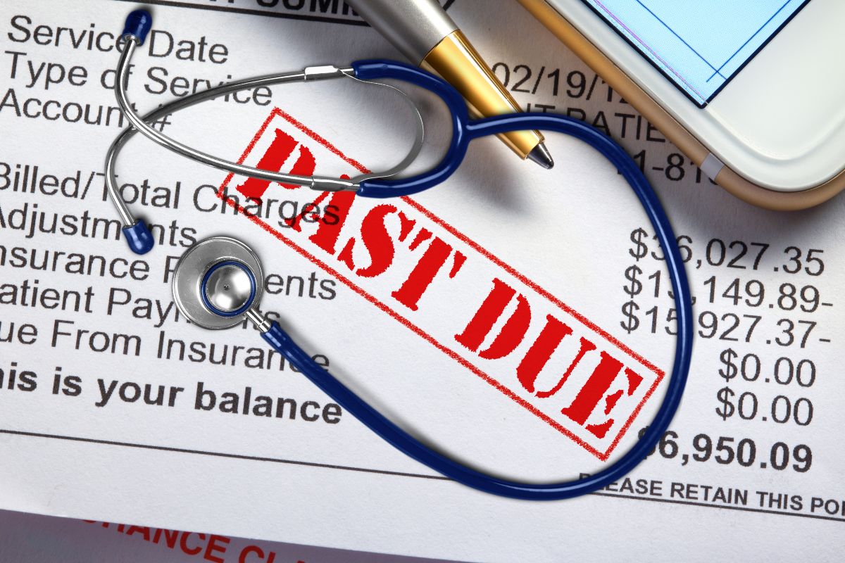 Health insurance - Past Due Medical Bills