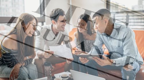 Life Insurance - Young People sitting together