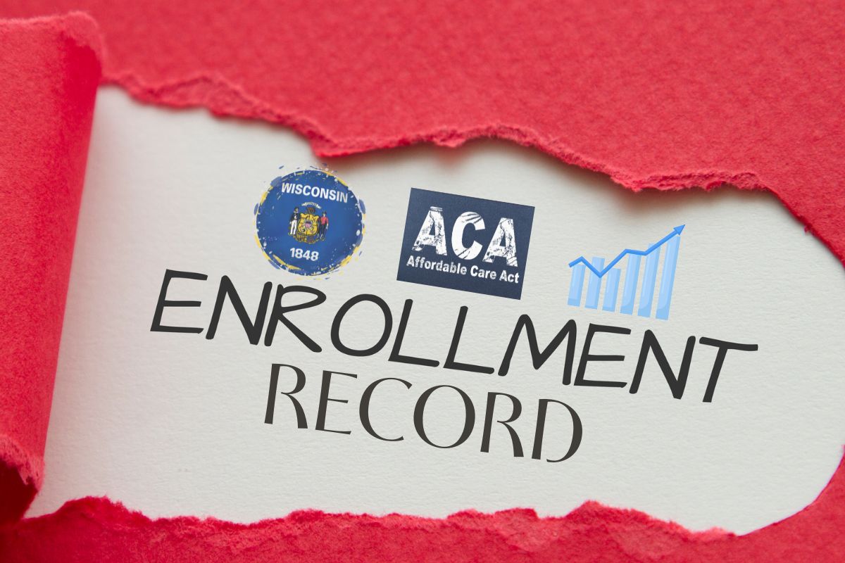 Health insurance - Wisconsin ACA record enrollment