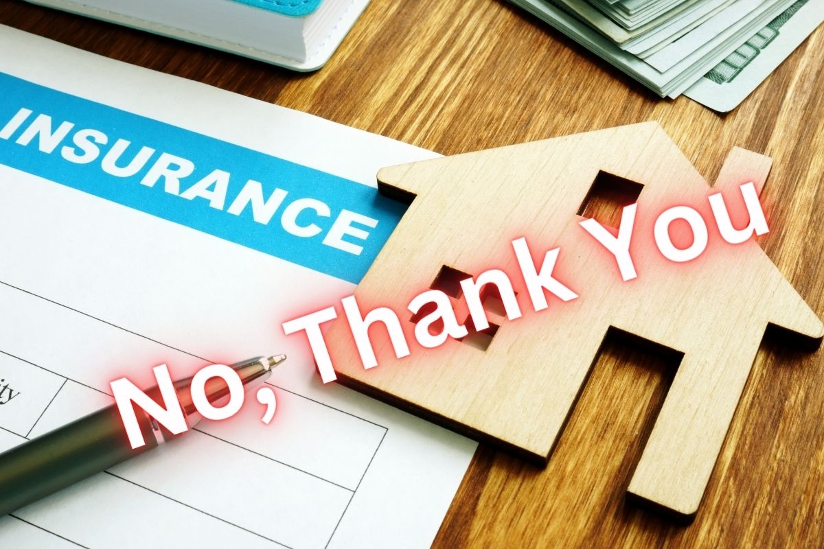 Home Insurance - No thank you