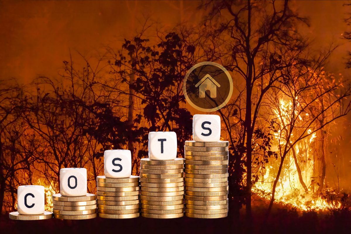 Homeowners Insurance costs rising - forest fire
