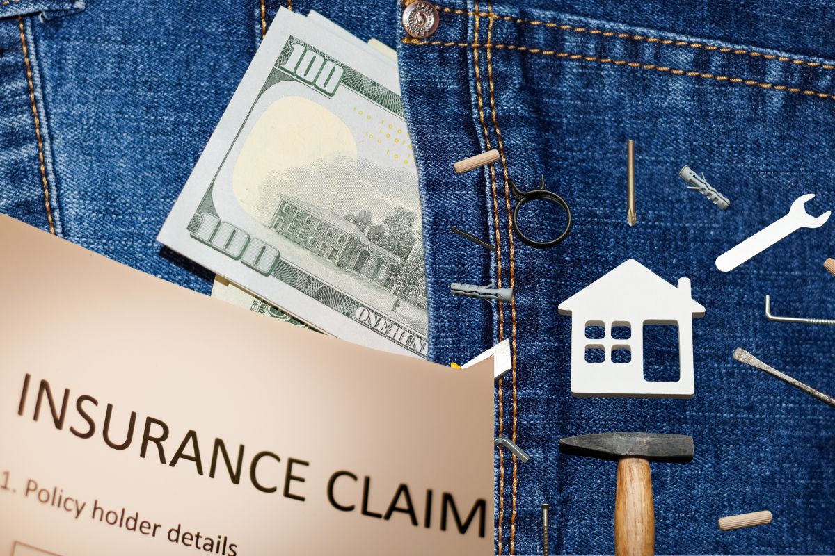 Home insurance - pay out of pocket for home repairs