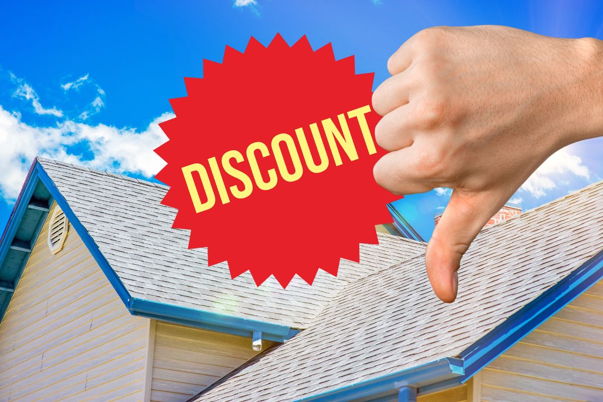 Insurance discounts - Home roof Not impressed
