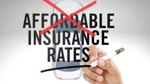 Auto Insurance rates - not affordable