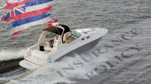 Boat Insurance Policy - Hawaii Flag