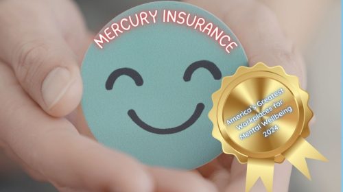 Mercury Insurance wins Newsweek Award for Mental Wellbeing of its employees