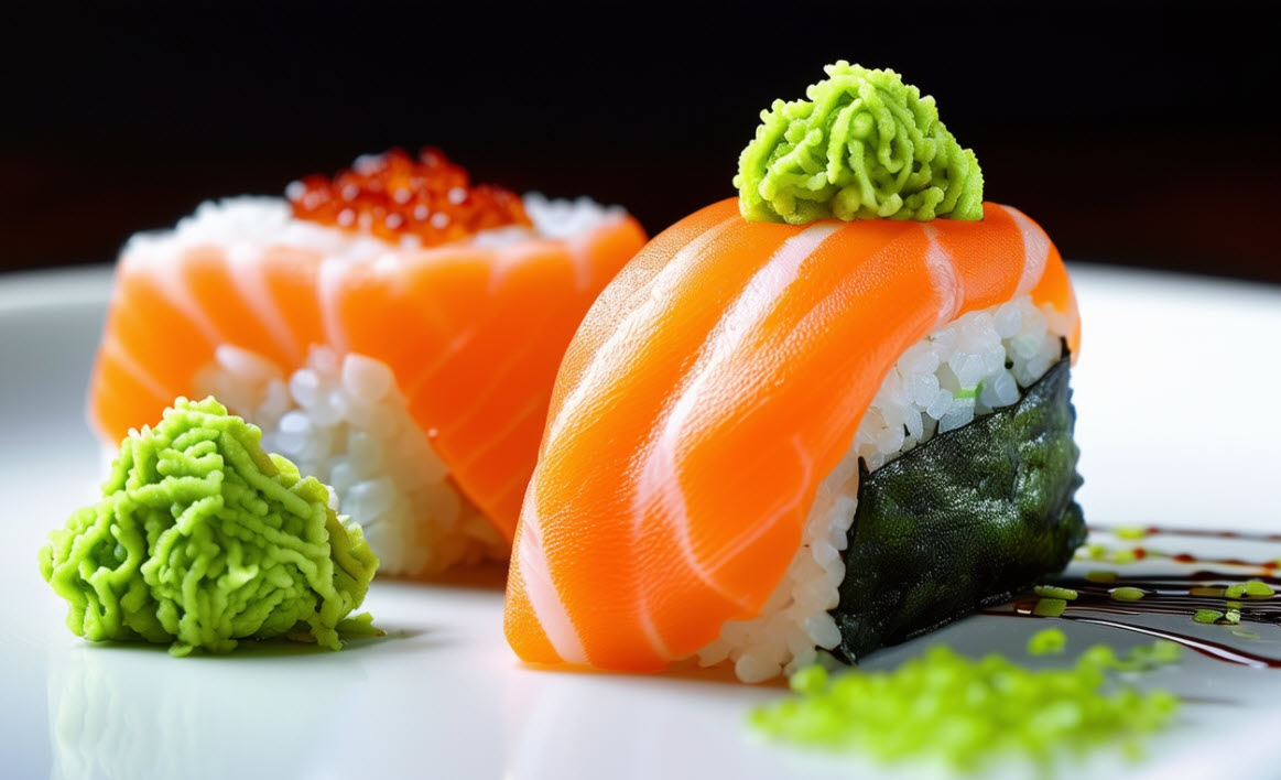 sushi and wasabi health benefits