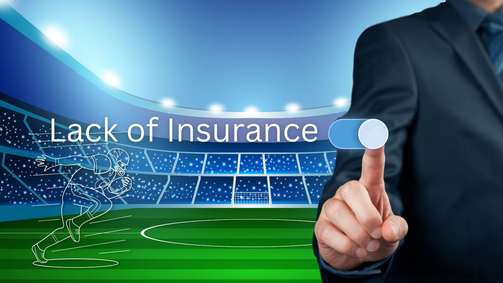 Lack of insurance coverage