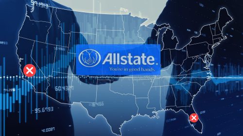 Allstate steering clear of Florida and California