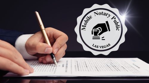 Mobile Notary Las Vegas